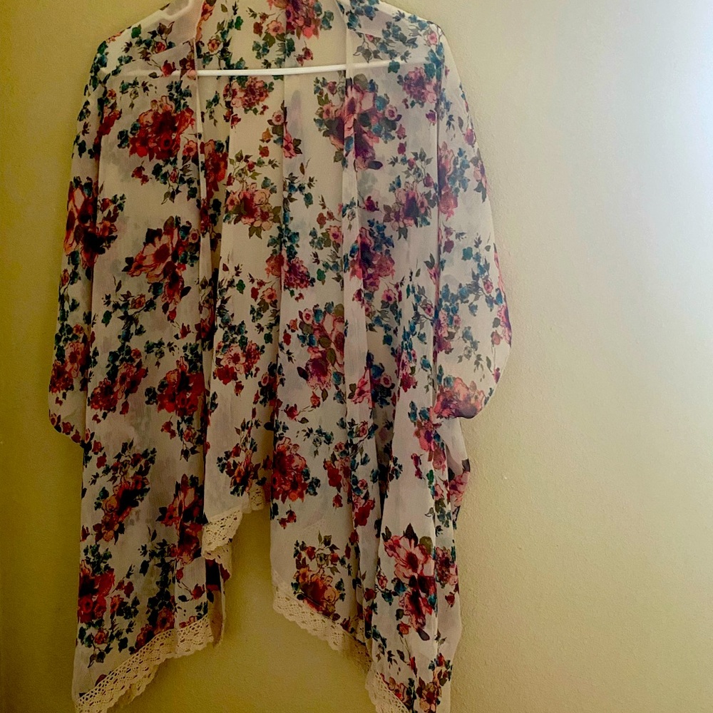 Floral cover up